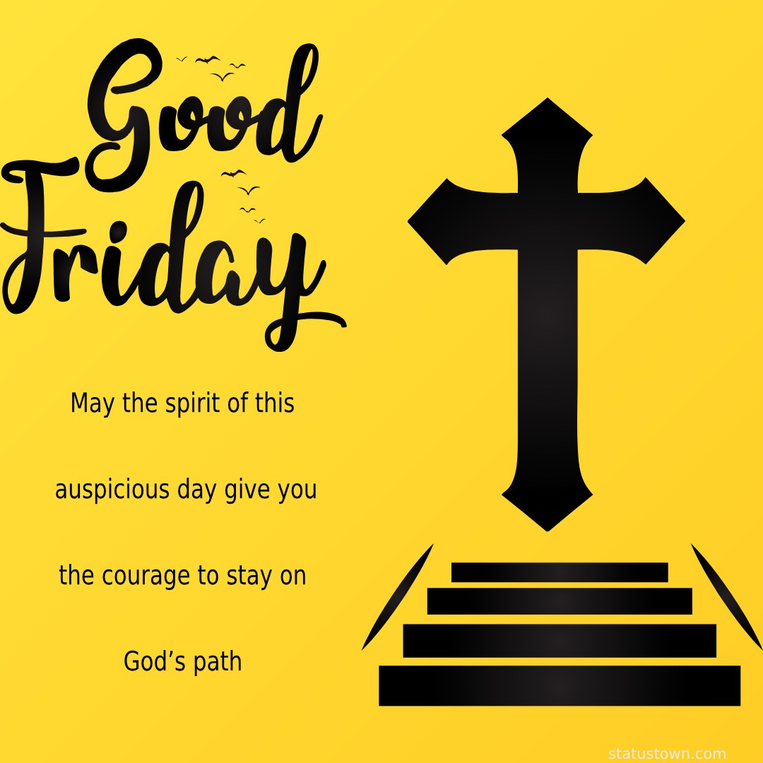 good friday wishes SMS