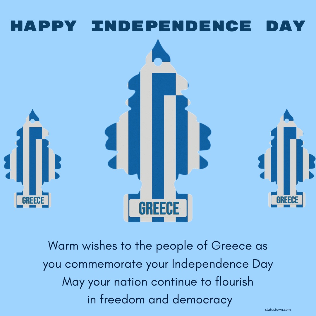 greece independence day wishes Text