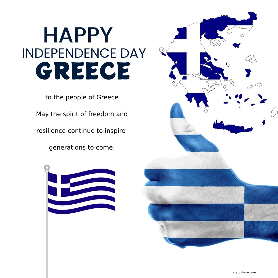 Best greece independence day wishes Wishes