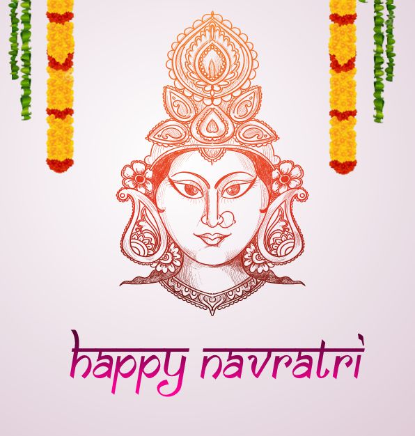 Happy Navratri to you and your family. - Navratri  Status
