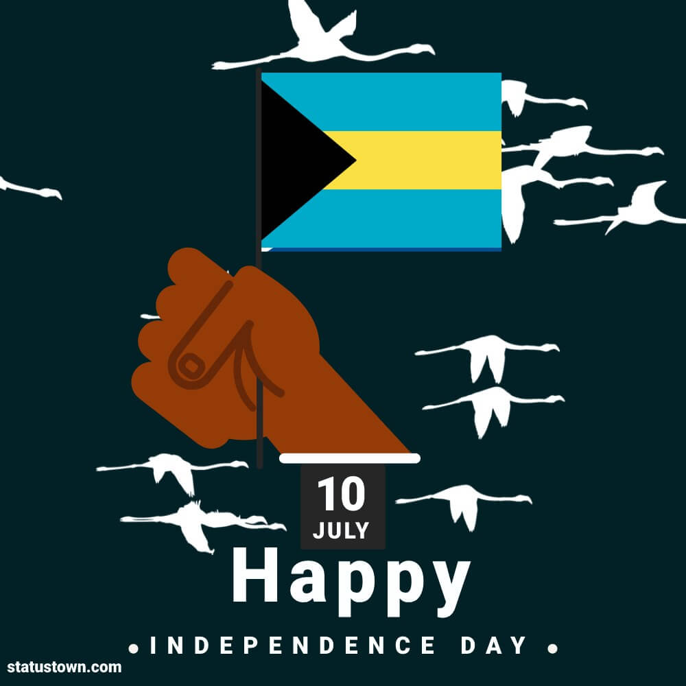 the bahamas independence day messages SMS
