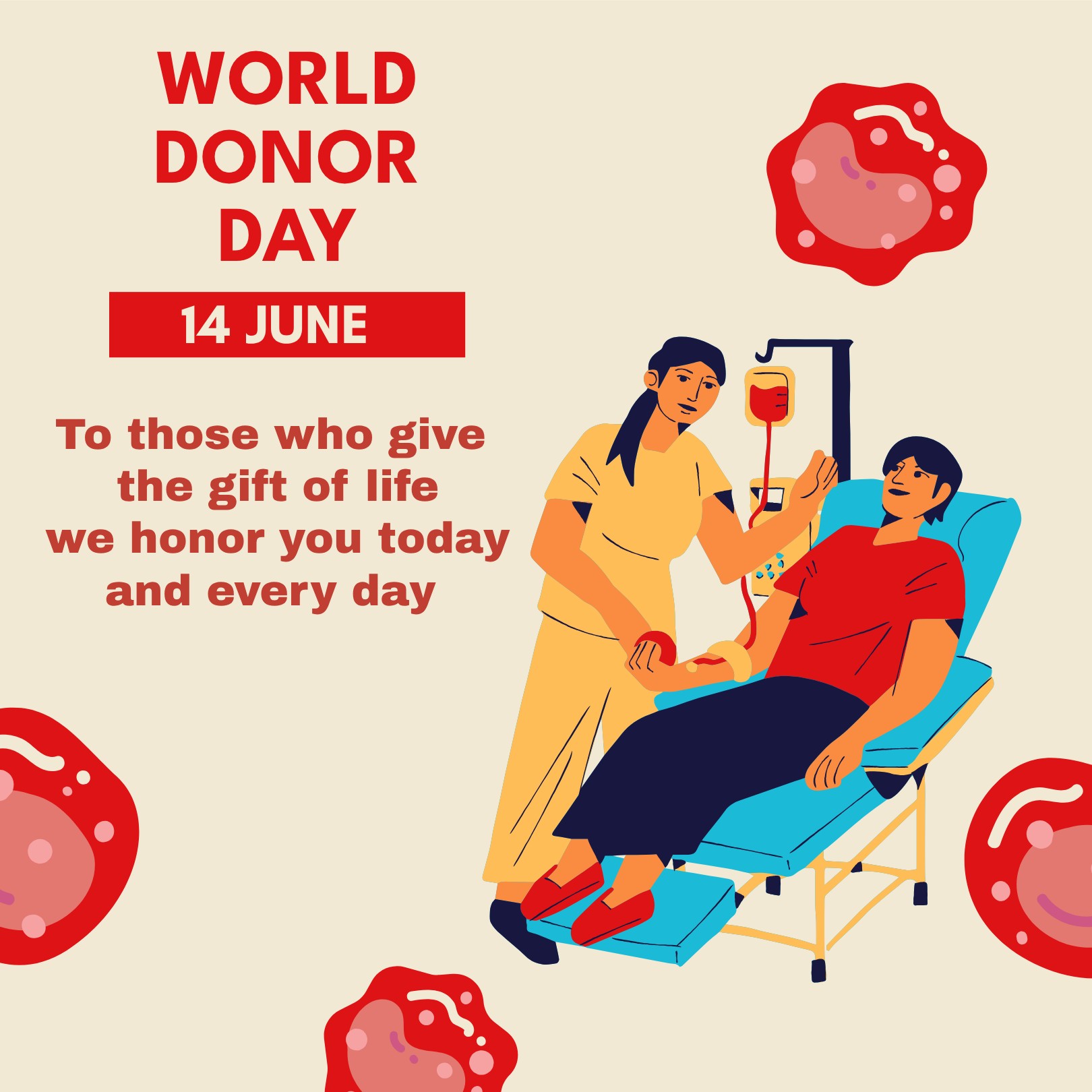 World Blood Donor Day Wishes, Messages and status