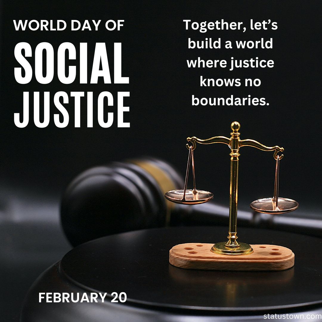 Together, let’s build a world where justice knows no boundaries.