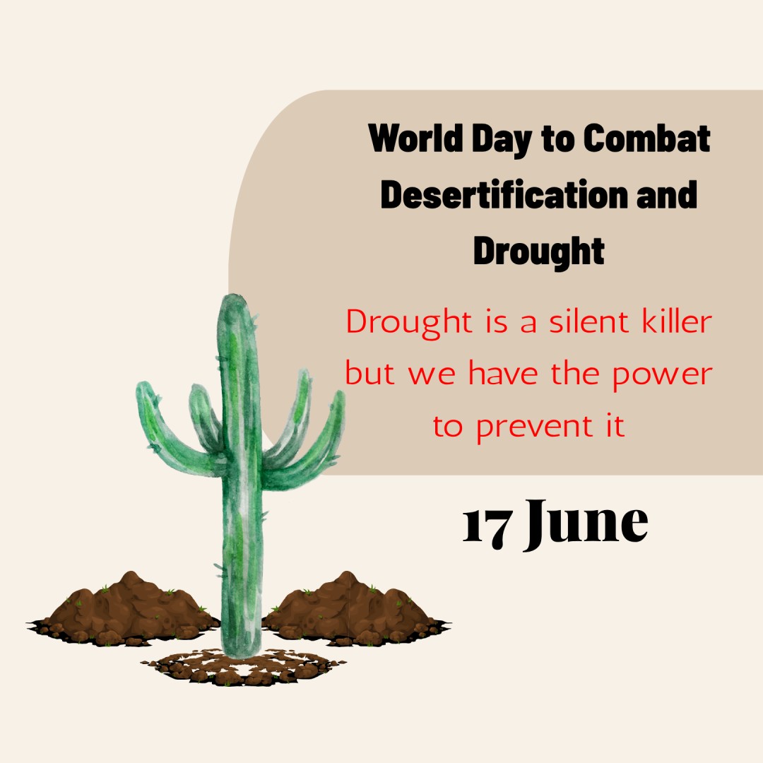 World Day to Combat Desertification and Drought Wishes, Messages and status