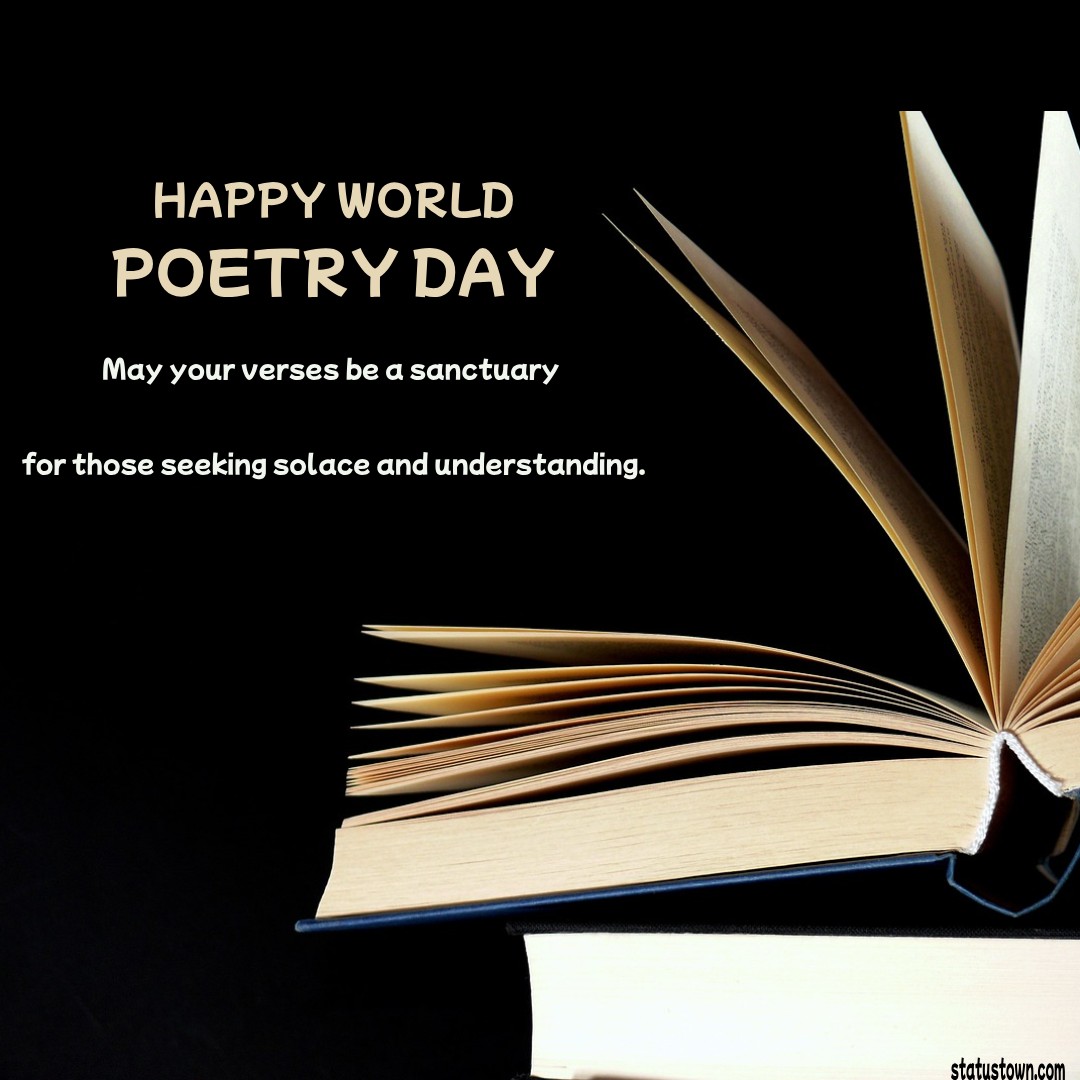 World Poetry Day Wishes, Messages and status