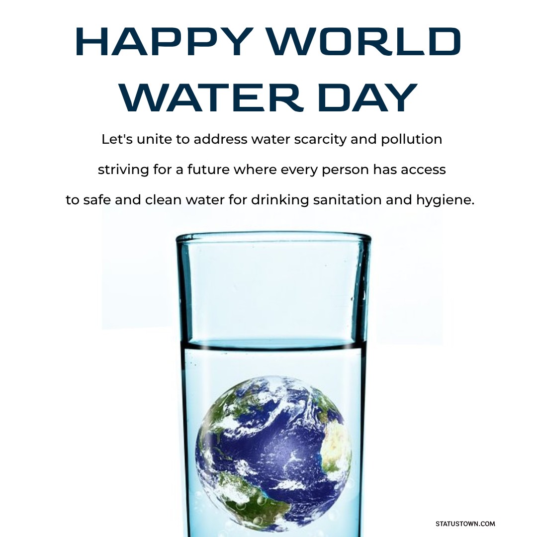 world water day wishes Status