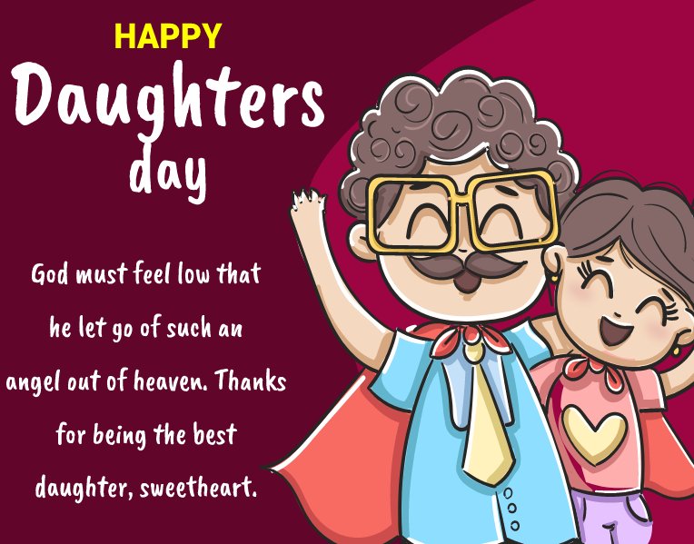 daughters day Messages Wishes, Messages and status