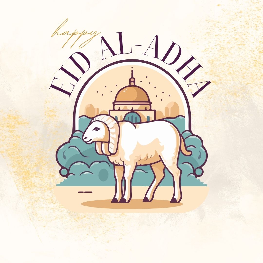 Eid al-Adha Mubarak! May your faith and love for Allah be rewarded with peace, happiness, and success always. - Eid al-Adha Messages wishes, messages, and status