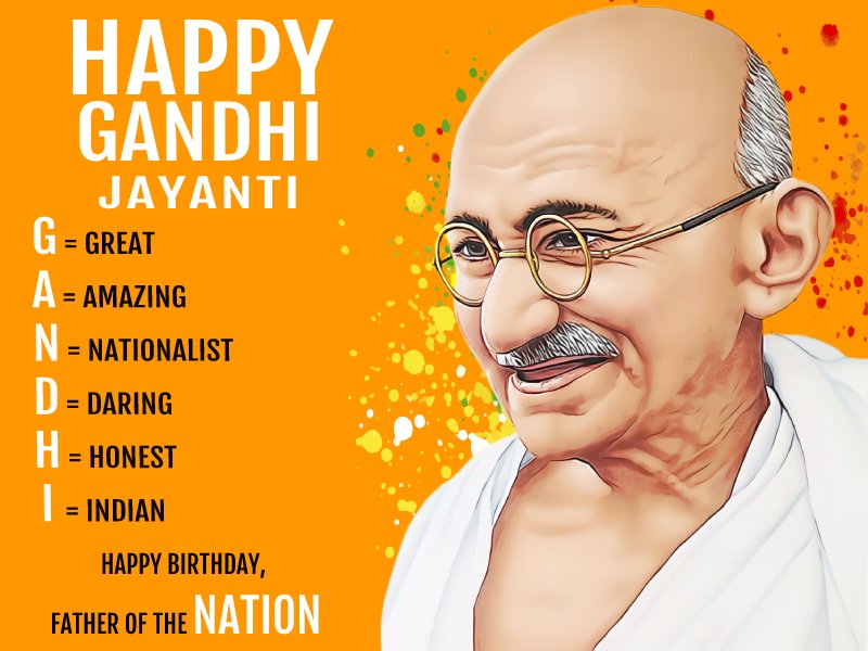 Mahatma Gandhi Birthday Gandhi Jayanti Images Pictures