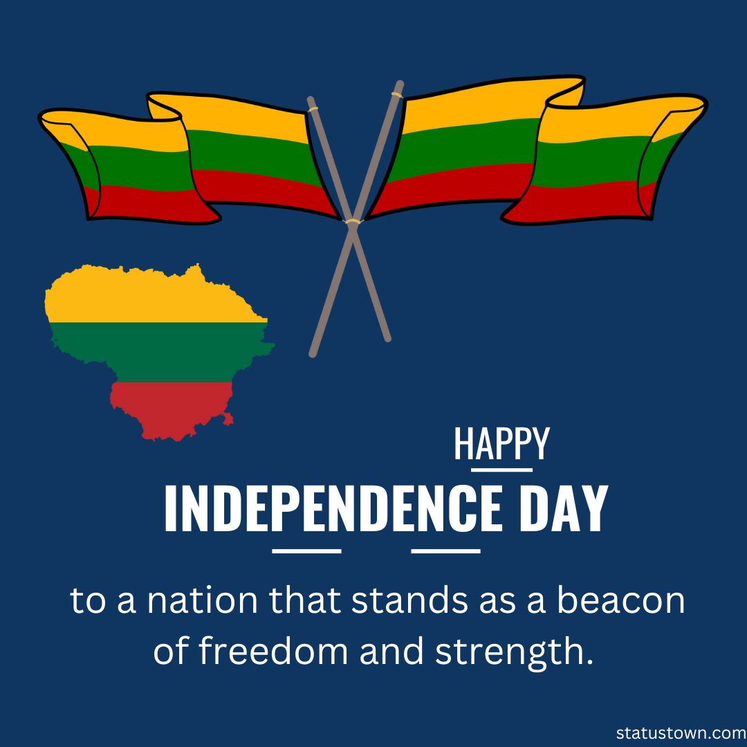 Happy Independence Day to a nation that stands as a beacon of freedom and strength.