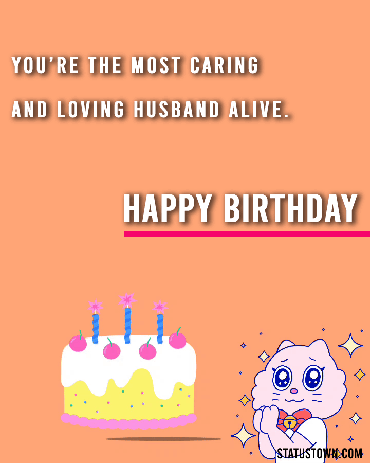 Best Birthday Wieshes for Husband Greeting Images