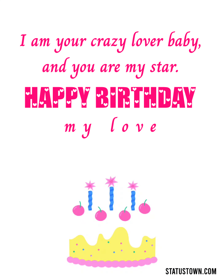 New Birthday Wishes for Boyfriend GIF Images