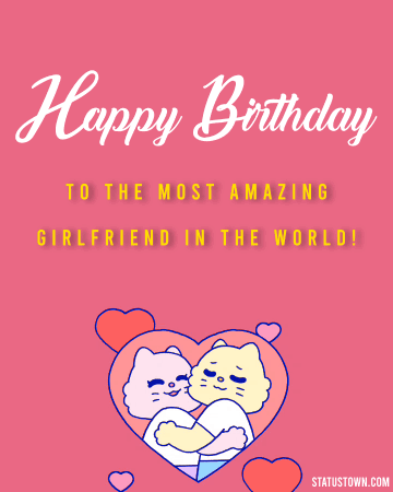 Happy Birthday GIF Images for Girlfriend