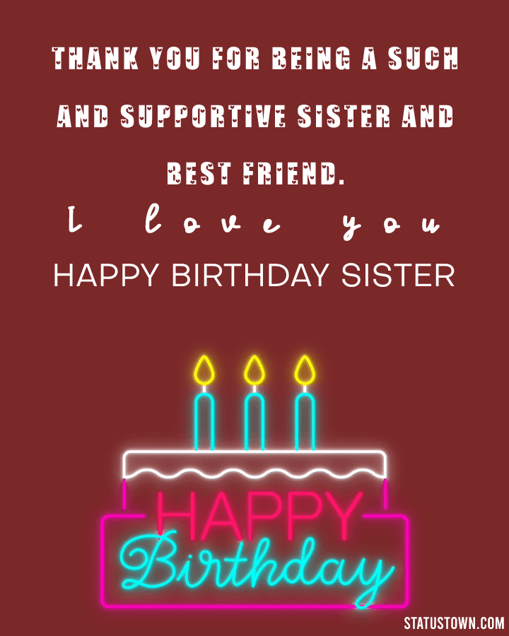 Happy Birthday GIF Images for Sister