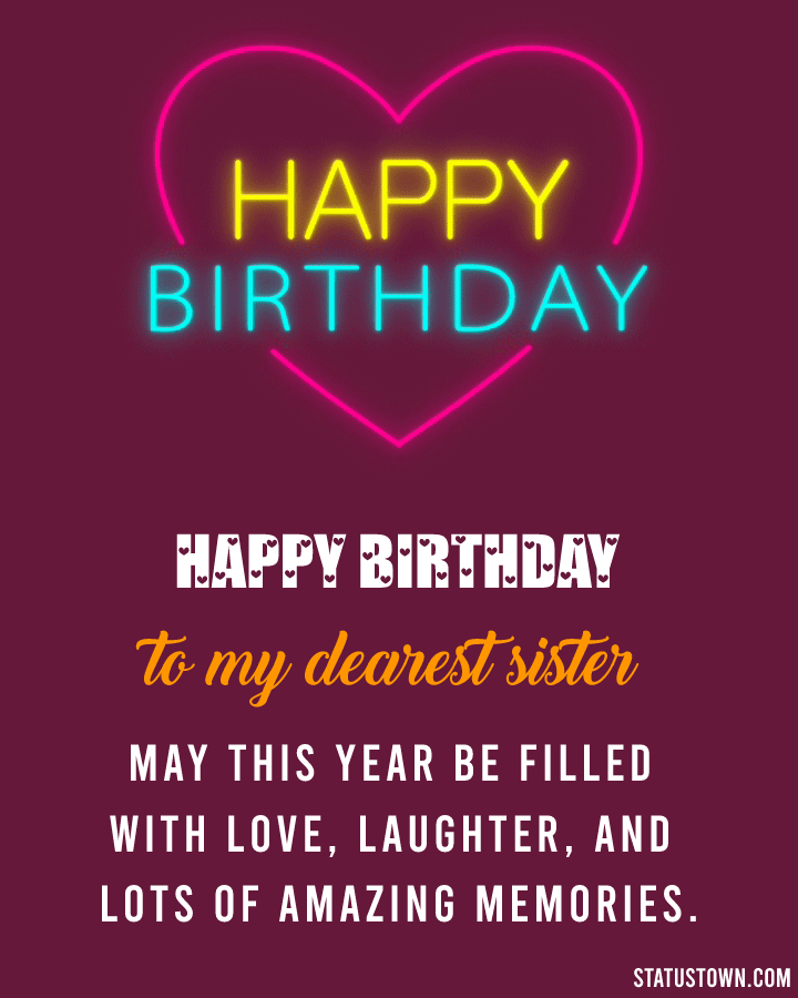 Happy Birthday GIF Images For Sister Gif Images Page Number 78