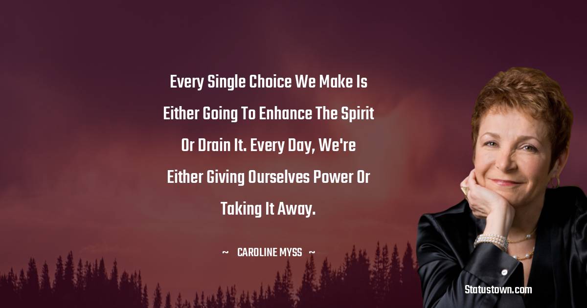 20+ Best Caroline Myss Quotes