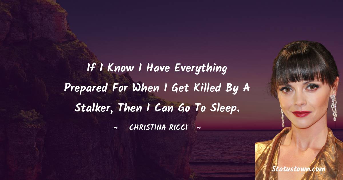 40+ Best Christina Ricci Quotes in February 2024