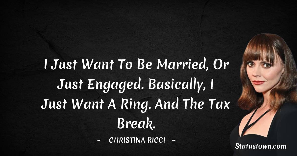 Christina Ricci Quotes, Thoughts and Images