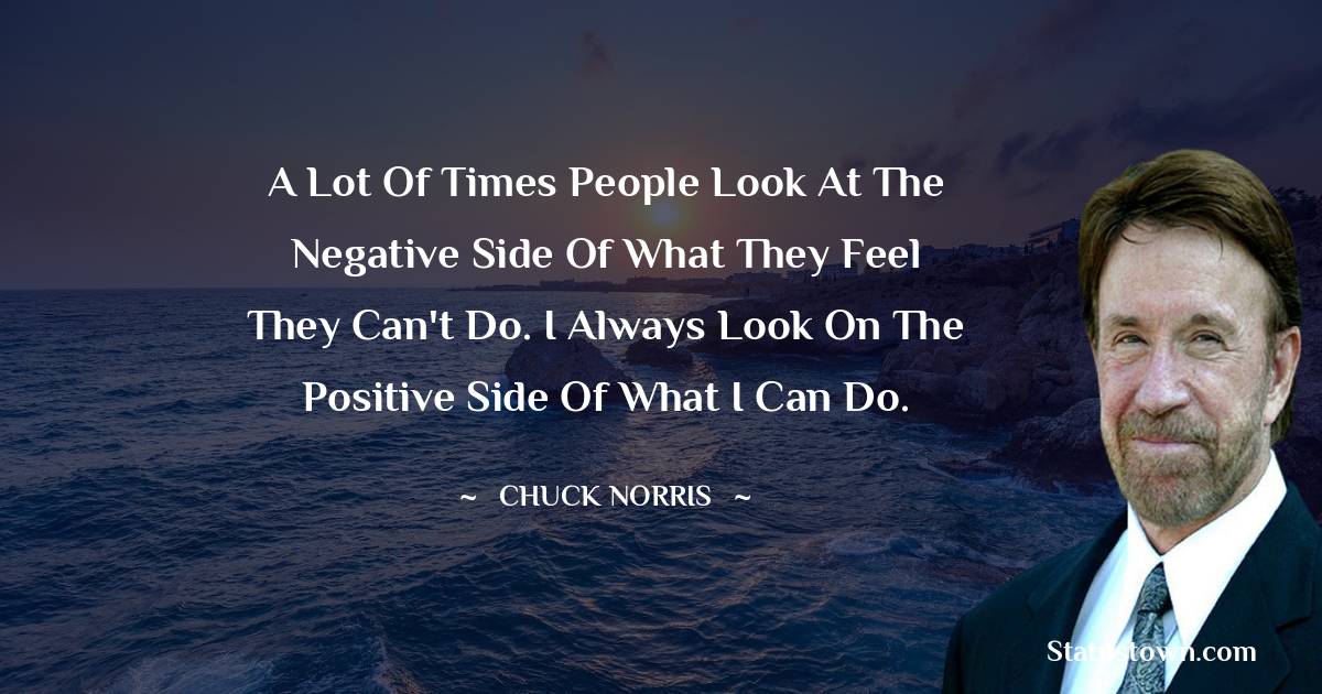 Chuck Norris Short Quotes