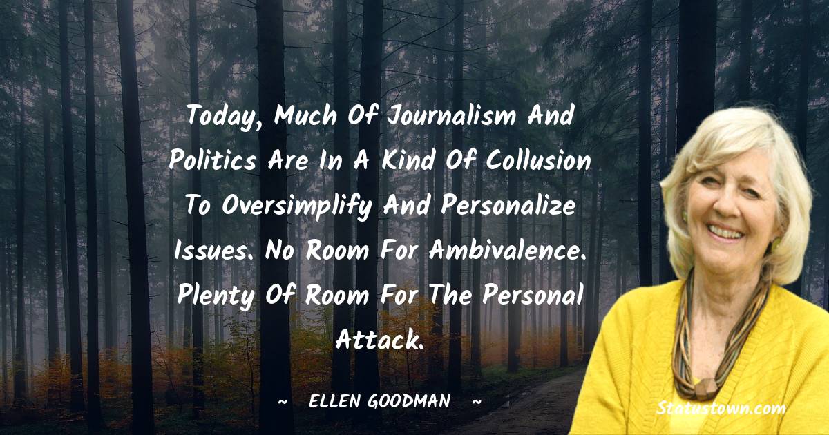 Ellen Goodman Status