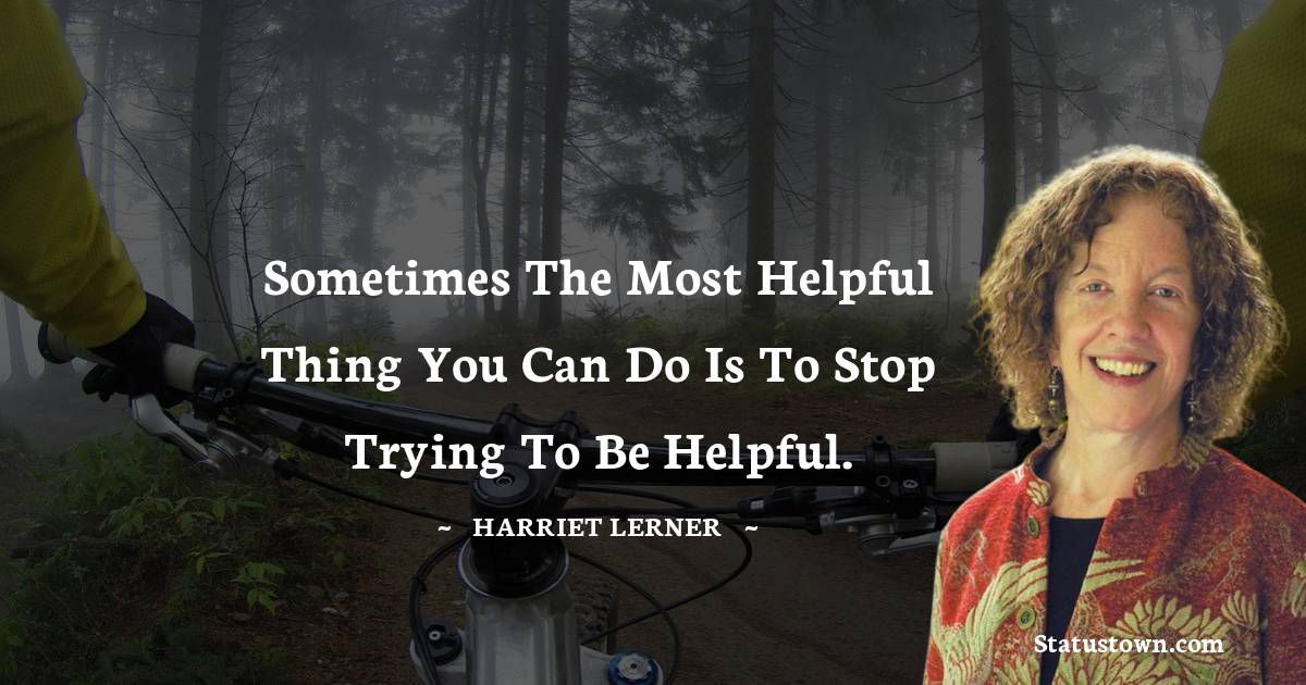 Simple Harriet Lerner Messages