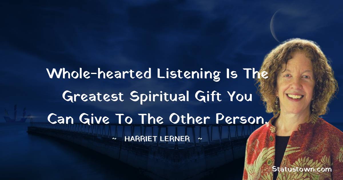 Short Harriet Lerner Quotes