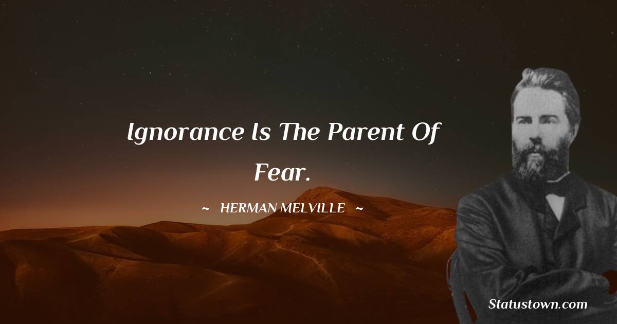 Herman Melville Thoughts