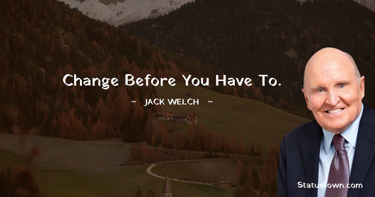 Jack Welch Messages