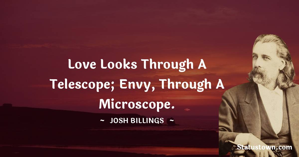 Josh Billings Positive Thoughts