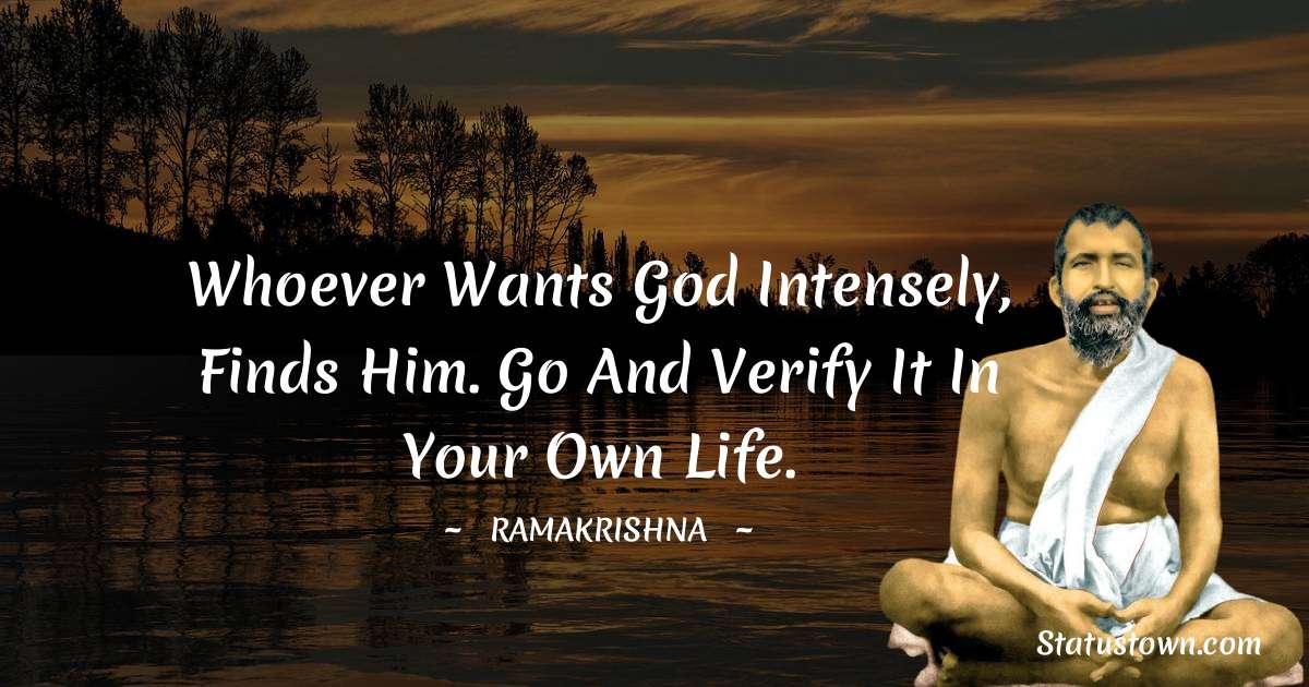 Unique Ramakrishna Thoughts