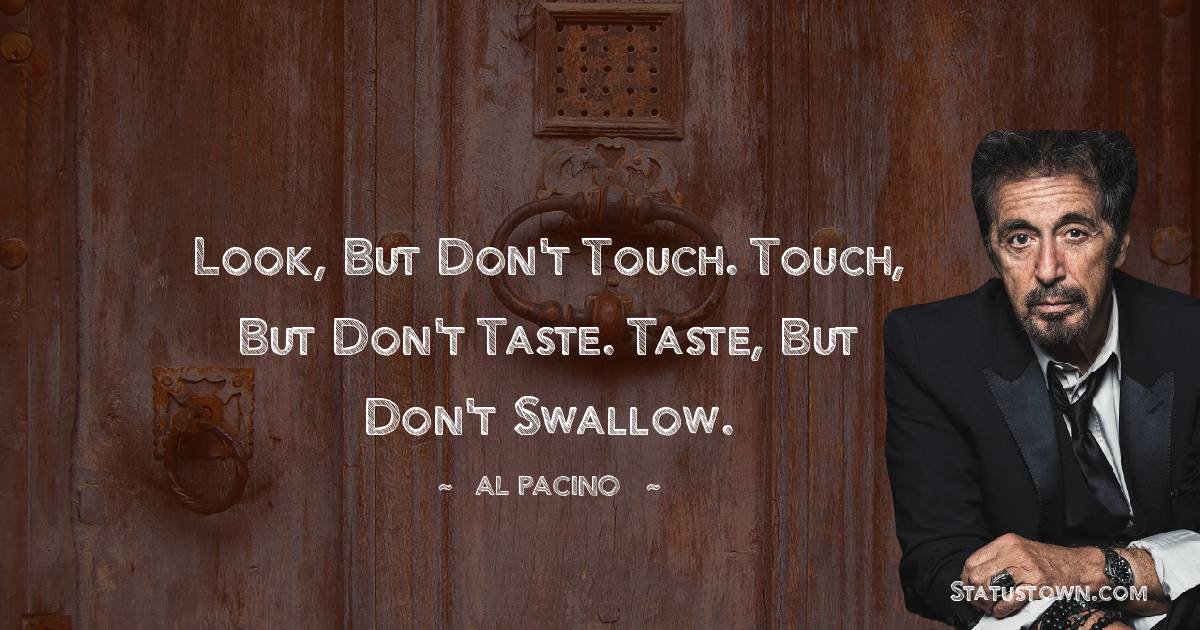 Al Pacino Positive Thoughts