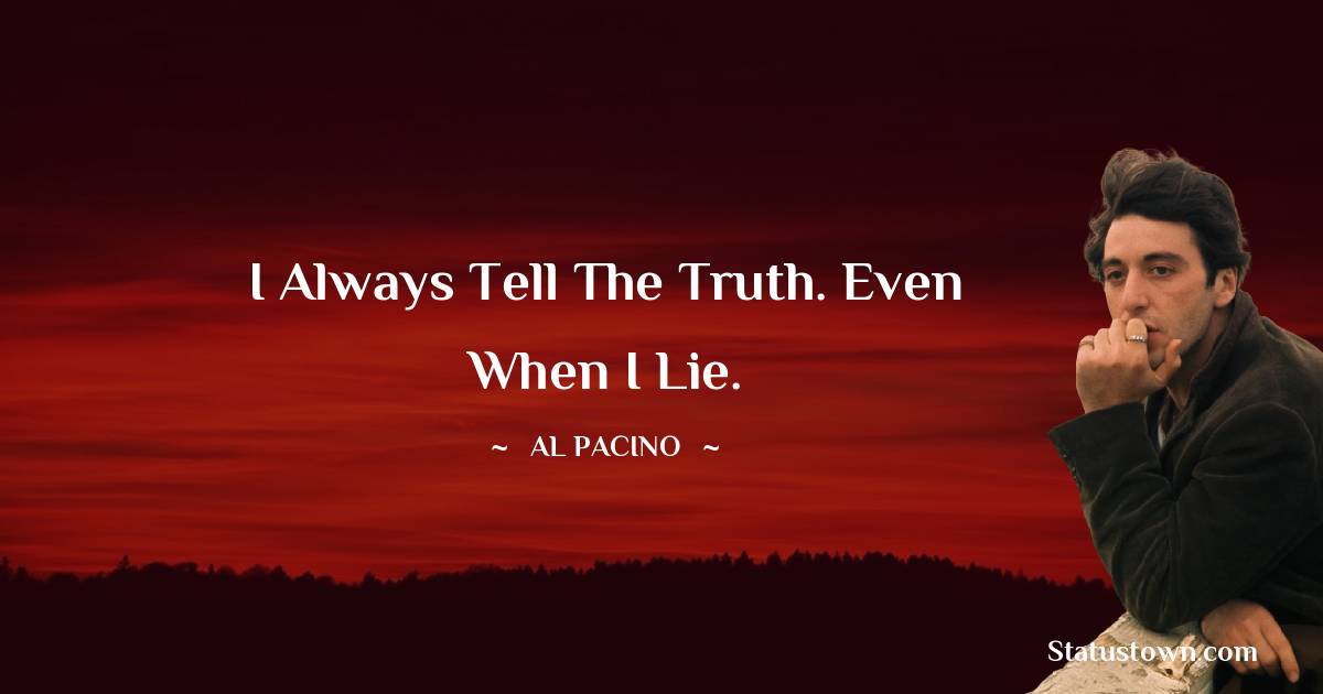 Al Pacino Thoughts