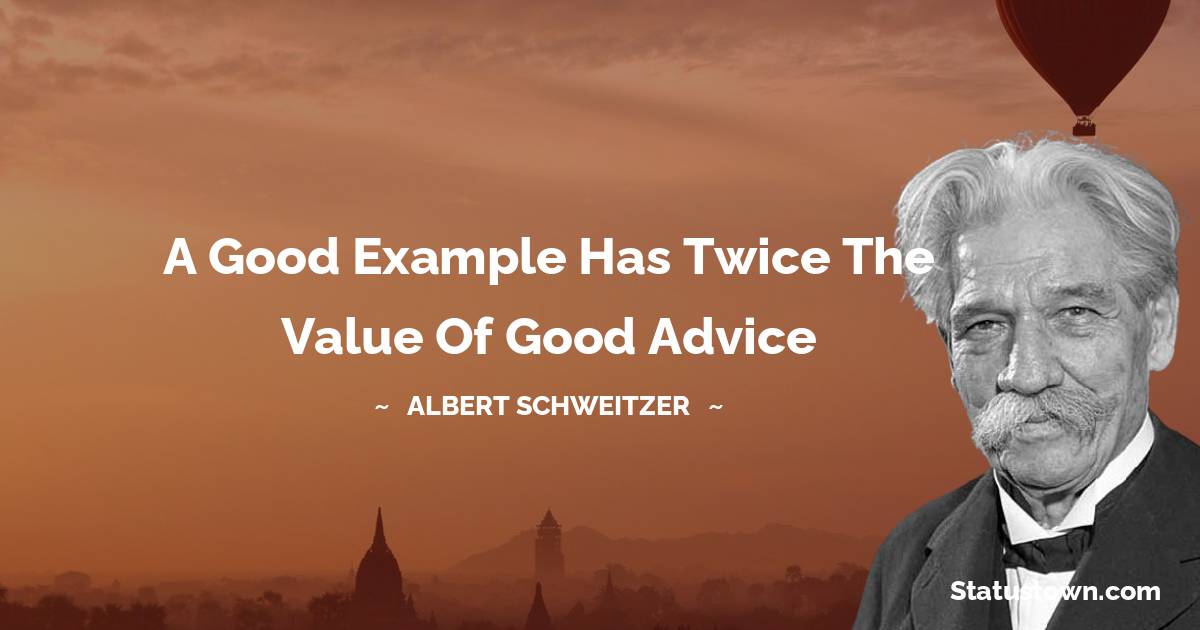 Albert Schweitzer Unique Quotes