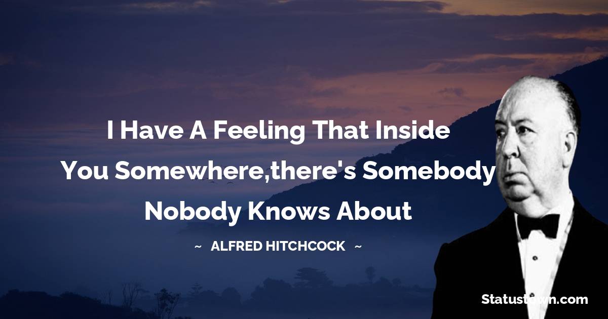 Alfred Hitchcock Thoughts