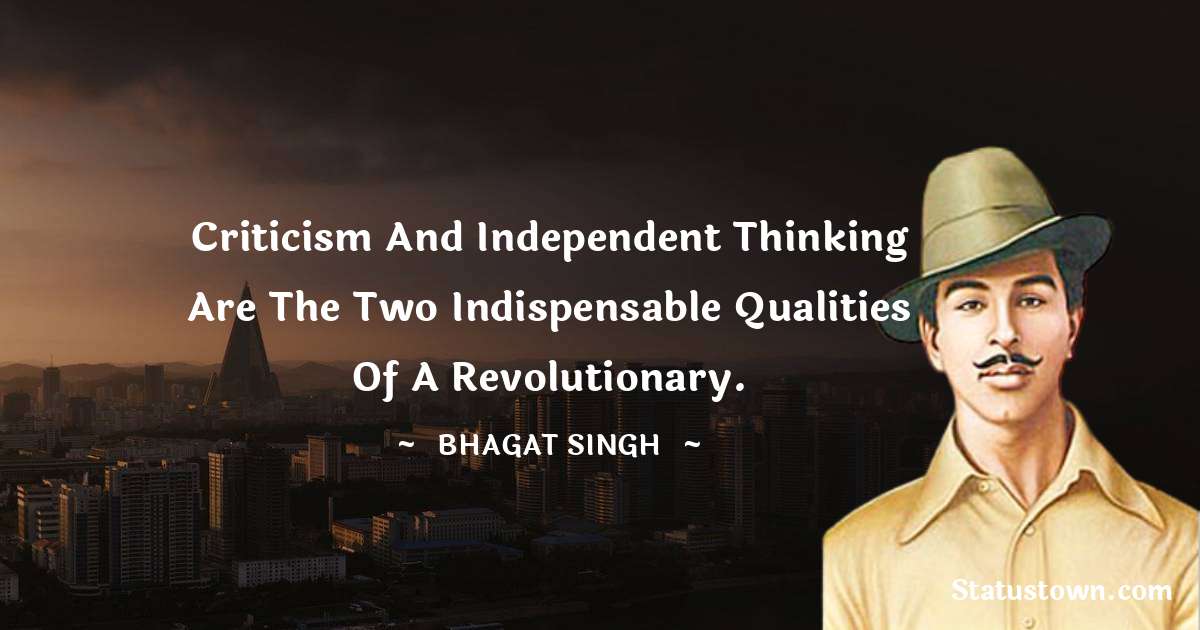 Bhagat Singh Quotes images