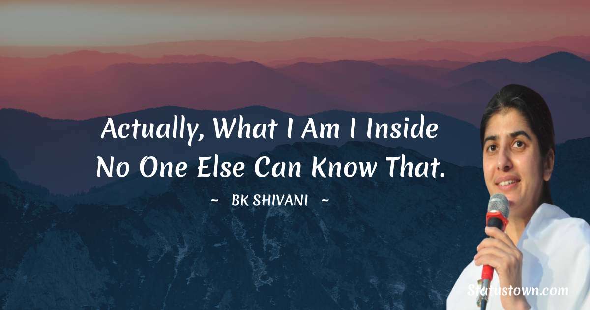 Brahmakumari Shivani Thoughts