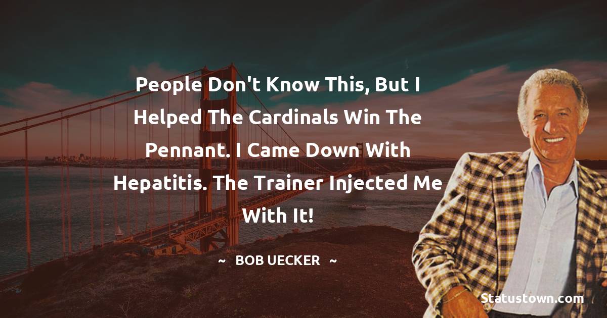 Bob Uecker Thoughts