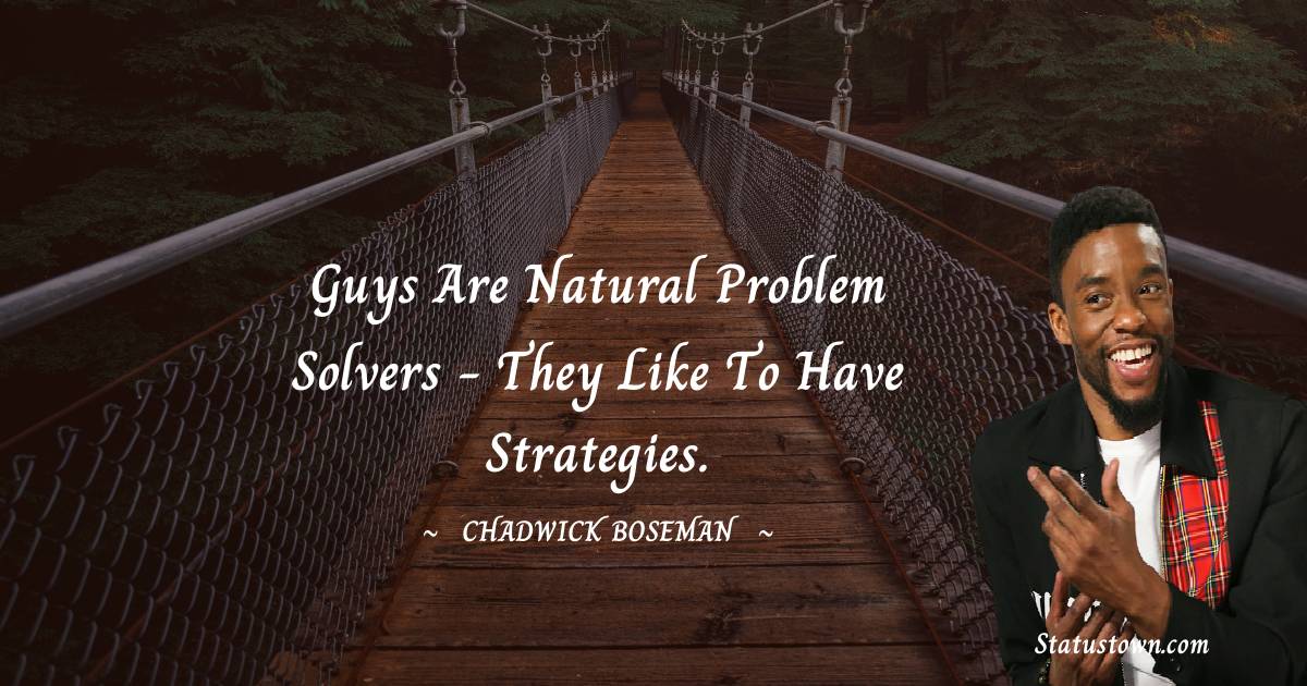 Chadwick Boseman Thoughts