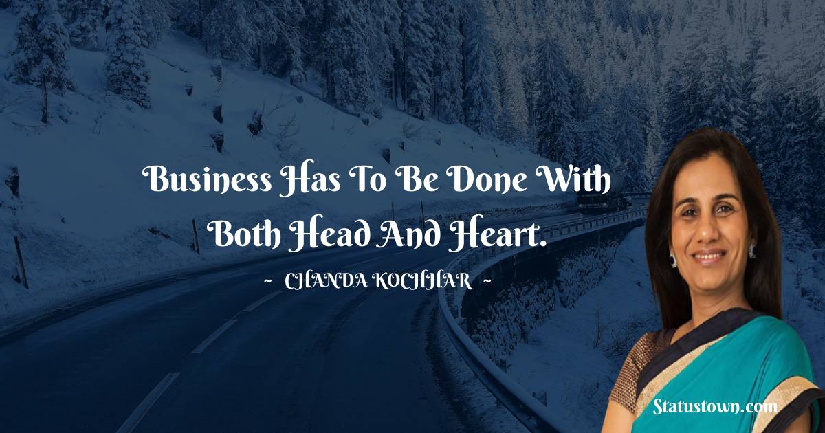 Simple Chanda Kochhar Quotes