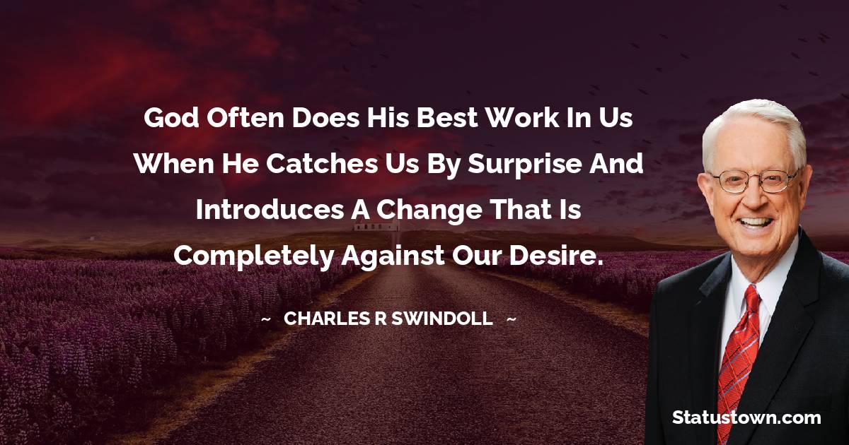 Charles R. Swindoll Quotes for Success