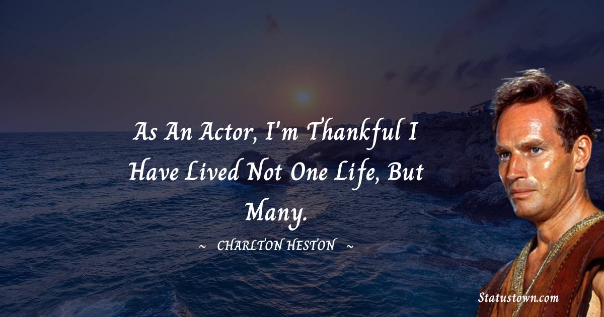 Charlton Heston Messages