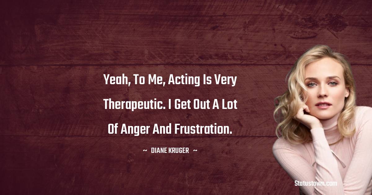 Diane Kruger Quotes images
