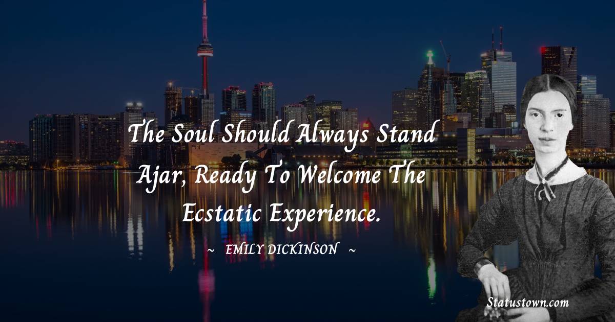 Short Emily Dickinson Quotes