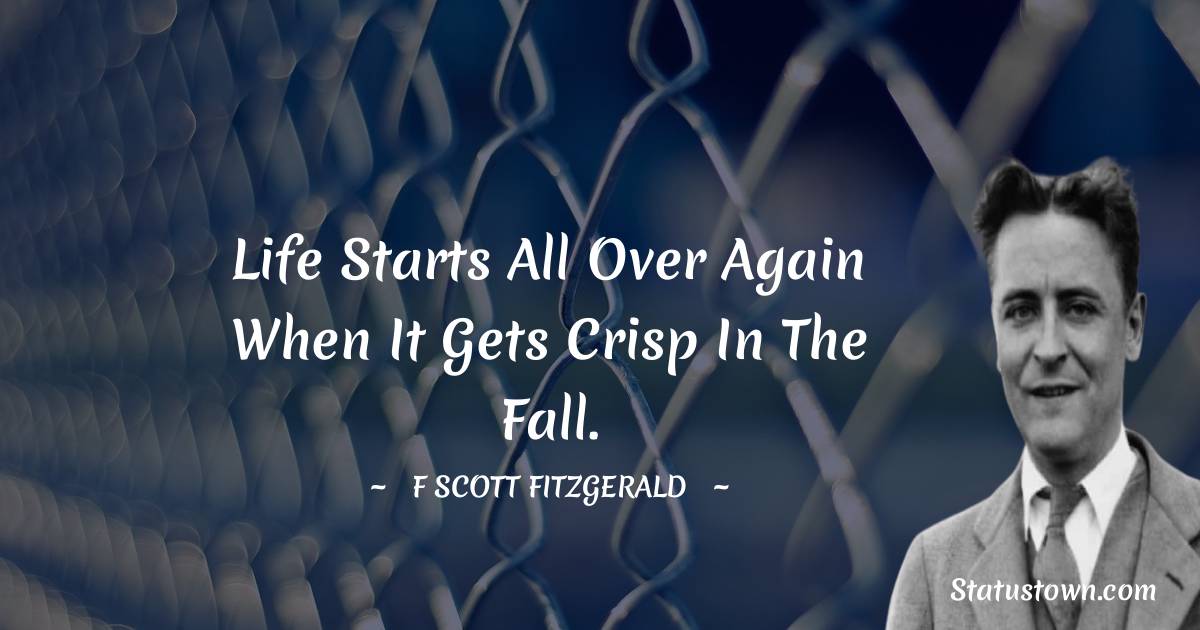 20 F Scott Fitzgerald Quotes Images   F Scott Fitzgerald 18303 