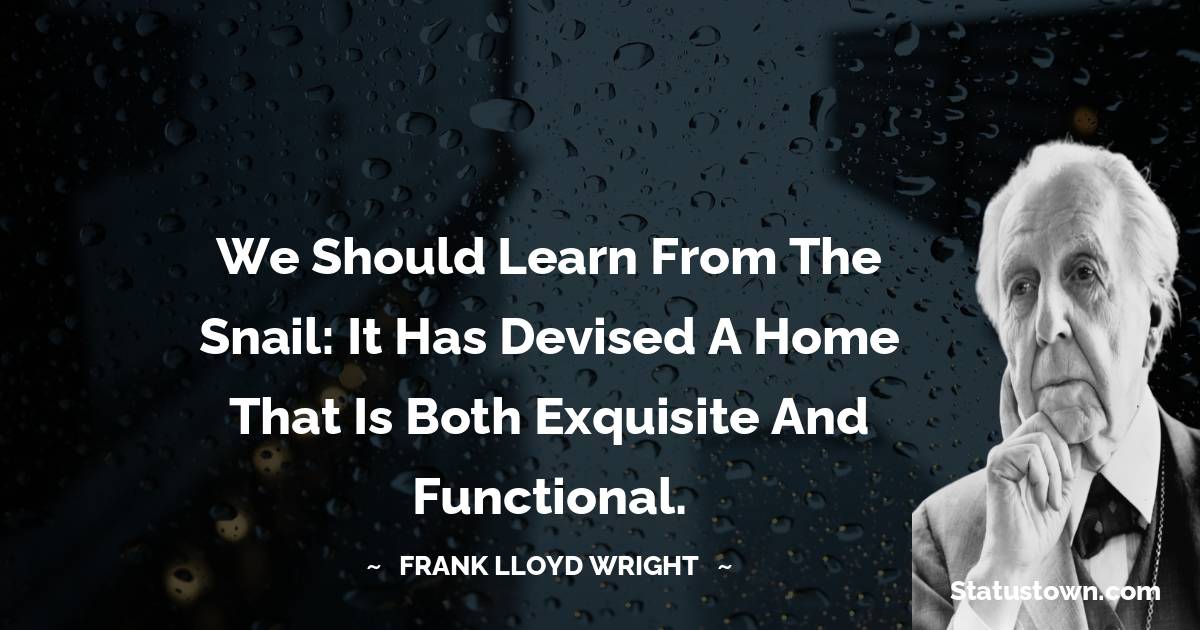 Frank Lloyd Wright Positive Thoughts
