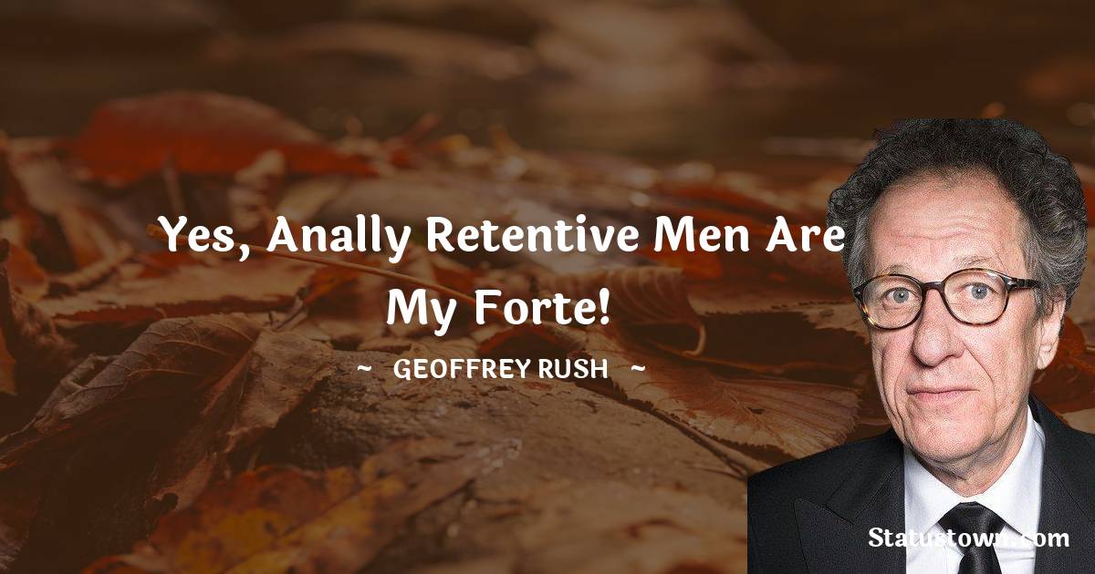 Geoffrey Rush Status