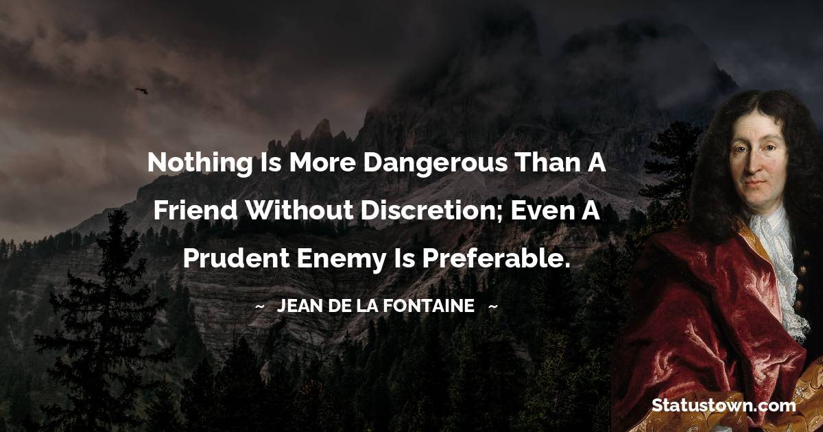 Jean de La Fontaine Inspirational Quotes