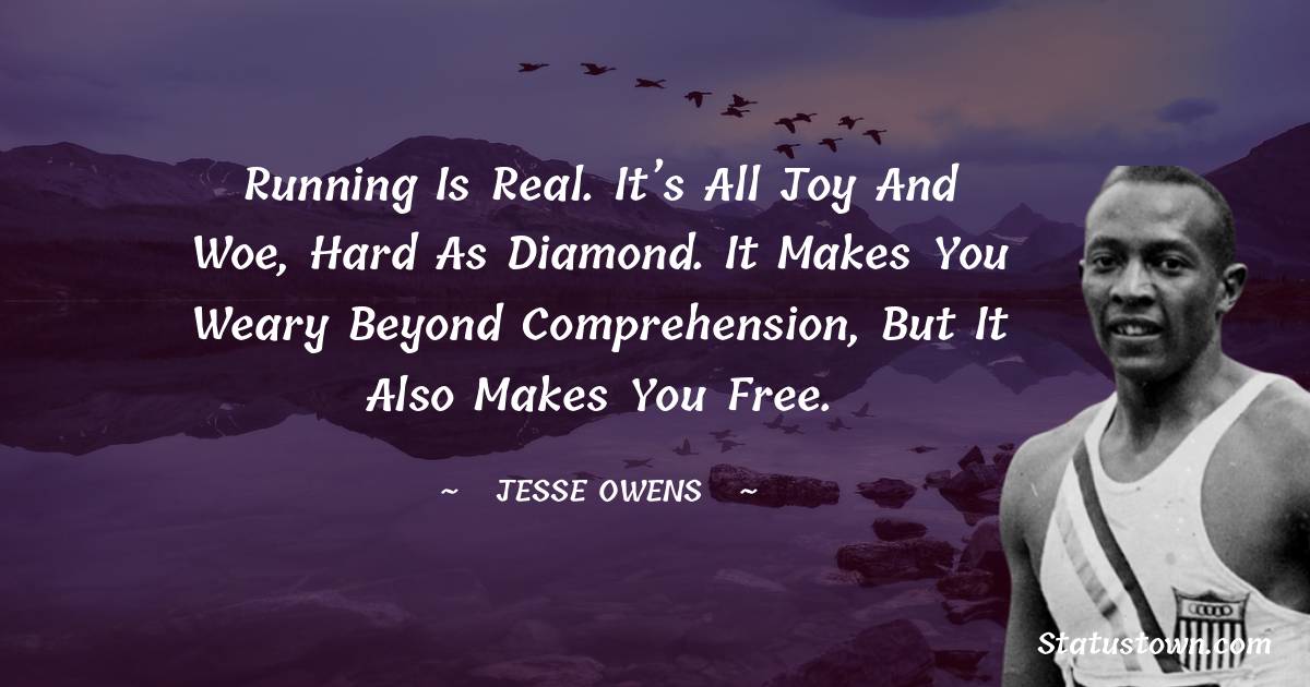 Jesse Owens Positive Thoughts