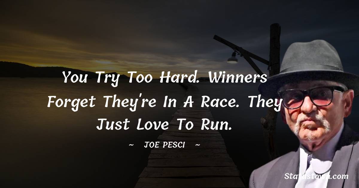  Joe Pesci Thoughts