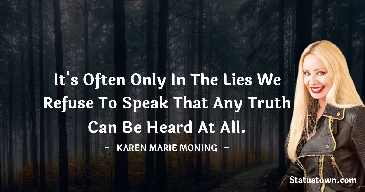 Karen Marie Moning Quotes